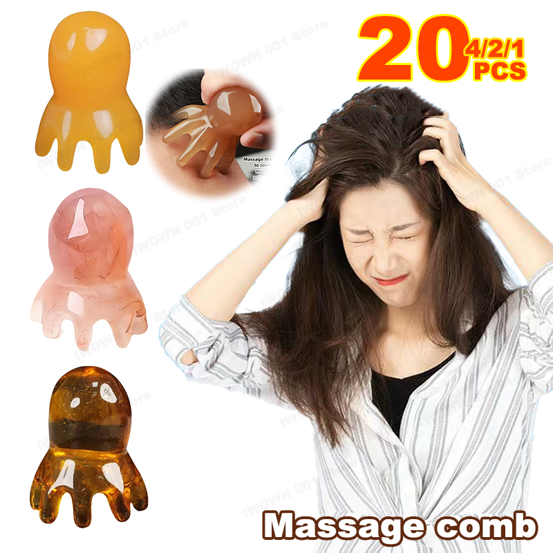 House Hair Care - Peine de acupuntura de pulpo de