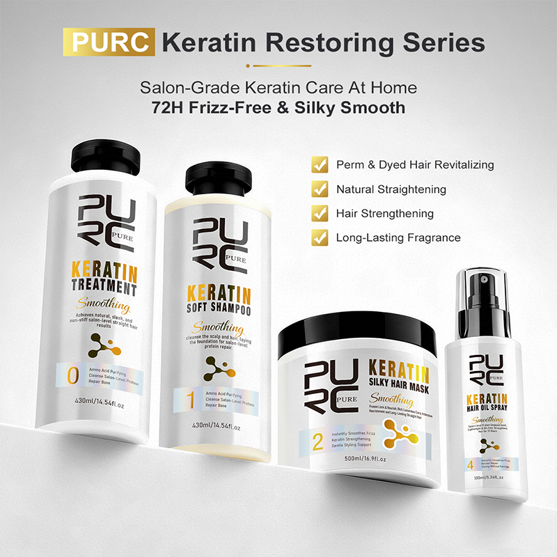Hair Care Keratin - Set de Tratamiento Capilar con Keratina