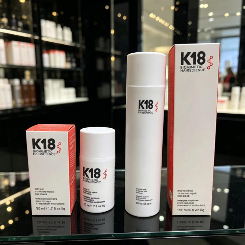 Hair Care Keratin - Mascarilla capilar reparadora molecular sin enjuague