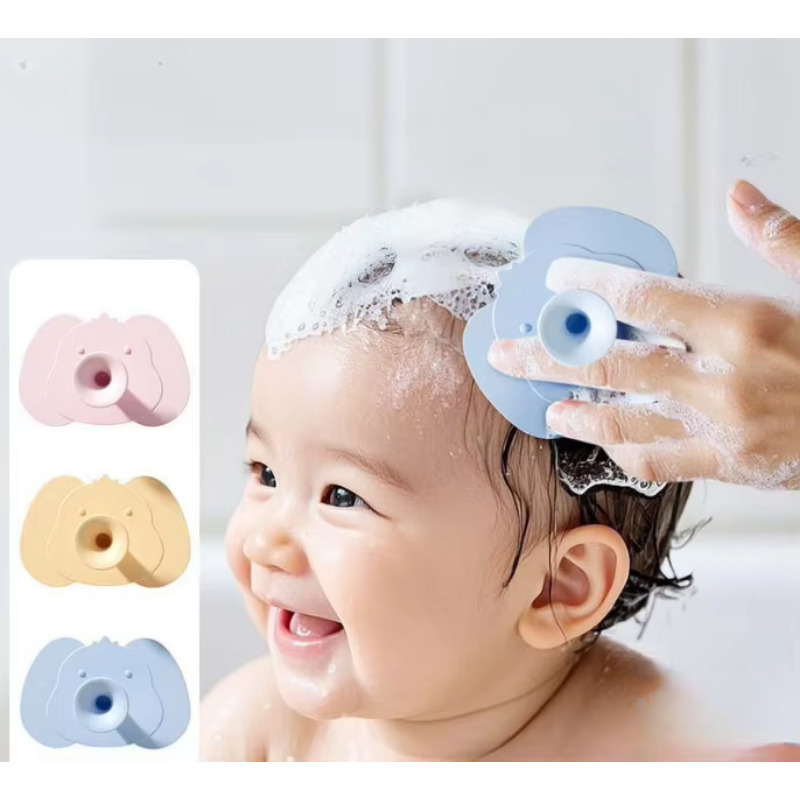 Cepillo de champú de silicona  - Hair Care For Baby reseña y precio