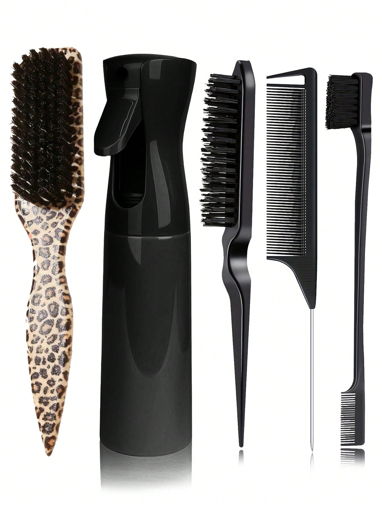 Juego de 5 peines y cepillos c - Hair Care Homemade reseña y precio