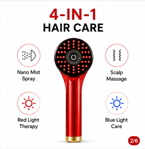 Cepillo Masajeador Eléctrico 4 - Hair Care Homemade reseña y precio