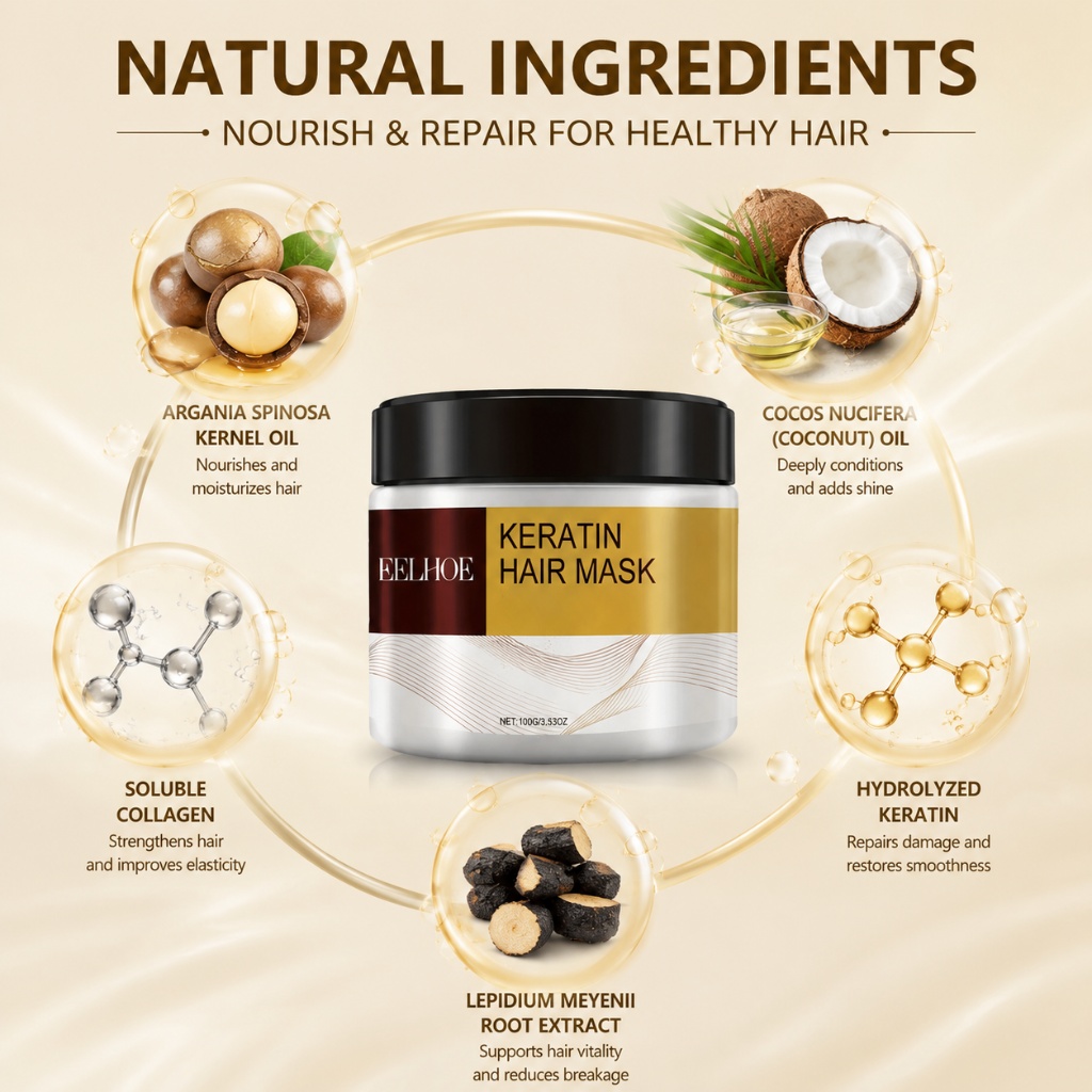 Mascarilla Capilar de Queratin - Hair Care Keratin reseña y precio