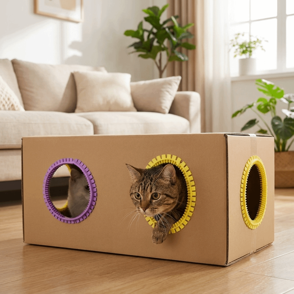 Túnel de Plástico para Gatos c - House Hair Care reseña y precio